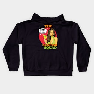 The Suspish Squad- Heavy on My Noggin- Sassy Confident Woman Kids Hoodie